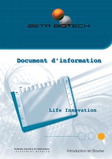Document d information