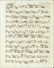 Partition flûte 1, Trio Sonata, TWV 42:fis1, F♯ minor, Telemann, Georg Philipp