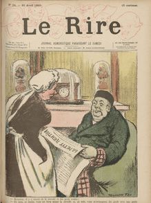 LE RIRE  numéro 24 du 20 avril 1895