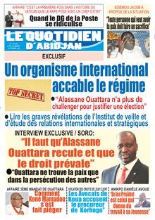 Le Quotidien d’Abidjan n°2932 - du mercredi 23 septembre 2020