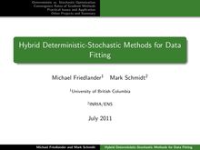 Deterministic vs Stochastic Optimization Convergence Rates of Gradient Methods