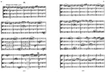 Partition , Allegro non troppo, corde quatuor No.3, Troisième quatour