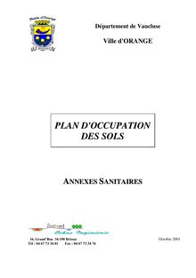 PLAN D'OCCUPATION DES SOLS