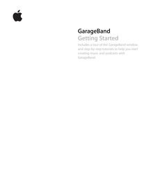 GarageBand  08 Getting Started (Manual)