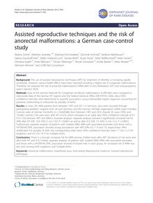 Assisted reproductive techniques and the risk of anorectal malformations: a German case-control study