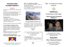 Comment aider le peuple tibétain
