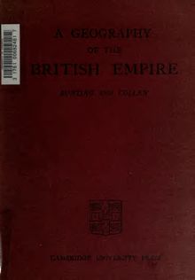A geography of the British Empire