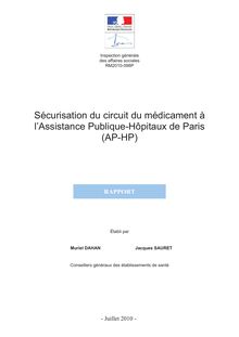 Sécurisation du circuit du médicament à l Assistance Publique-Hôpitaux de Paris(AP-HP)