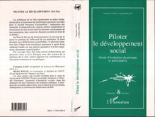 PILOTER LE DÉVELOPPEMENT SOCIAL