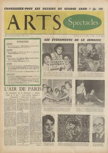 ARTS N° 465 du 26 mai 1954