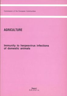 Immunity to herpesvirus infections of domestic animals