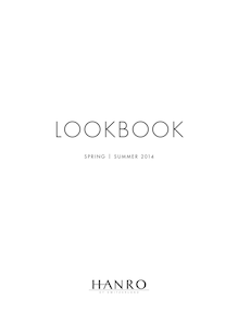 Lookbook Hanro - spring/summer 2014