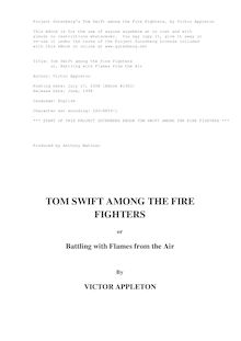 Tom Swift Among the Fire Fighters, or, Battling with Flames from the Air