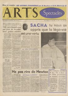 ARTS N° 630 du 31 juillet 1957