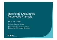 Marché de l assurance automobile français