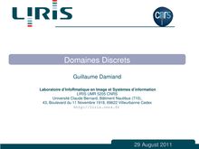 Laboratoire d InfoRmatique en Image et Systèmes d information LIRIS UMR CNRS