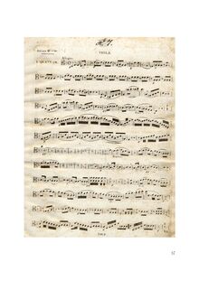 Partition viole de gambe, Three corde quatuors, Trois Quatours pour Deux Violons, Alto et Violoncelle par Juan Crisóstomo de Arriaga