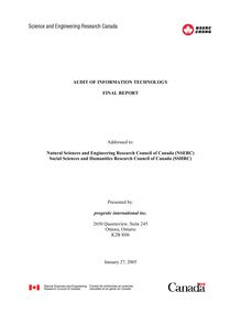 FINAL Report - Audit of IT Function1