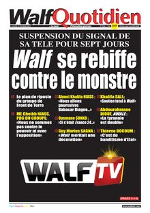Walf Quotidien N°9266 - Du lundi 13 février 2023