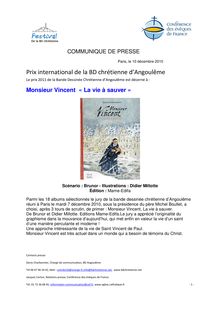 Prix international de la BD chrétienne d Angoulême