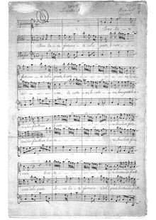 Partition 2 Duetti, Duetti da camera, Handel, George Frideric