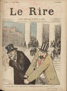 LE RIRE  numéro 23 du 13 avril 1895