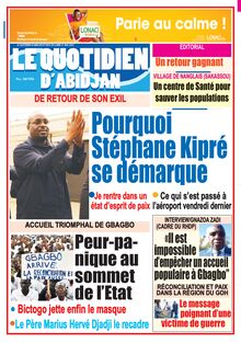 Le Quotidien d’Abidjan n°4003 - du Lundi 31 mai 2021
