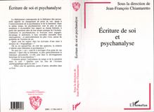 Ecriture de soi et psychanalyse
