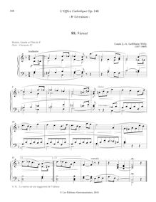 Partition 8, Verset (F major), L’Office Catholique, Op.148, Lefébure-Wély, Louis James Alfred