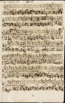 Partition complète, Alles mit Gott und nichts ohn  ihn, BWV 1127