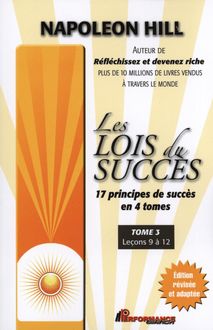 Les lois du succès 3 : Leçons 9 à 12