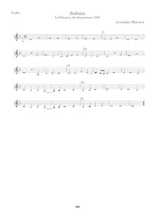 Partition aigu, Sinfonia from Intermedio 4, Malvezzi, Cristofano