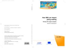 How R&D can impact policy making