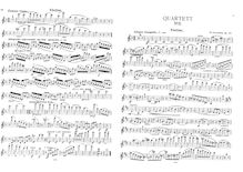 Partition complète et parties, Piano quatuor No.3, F major