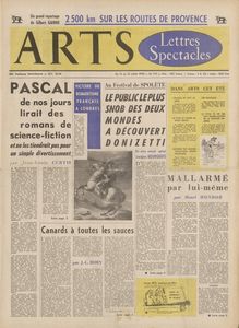 ARTS N° 731 du 15 juillet 1959