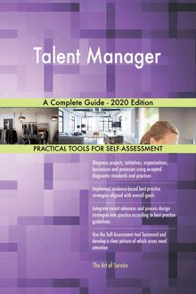Talent Manager A Complete Guide - 2020 Edition