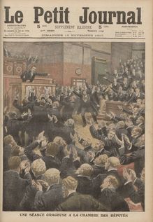 LE PETIT JOURNAL SUPPLEMENT ILLUSTRE  N° 1043 du 13 novembre 1910