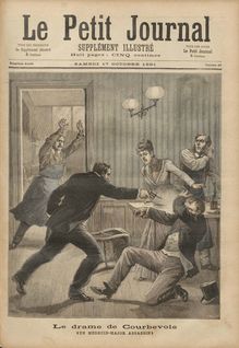 LE PETIT JOURNAL SUPPLEMENT ILLUSTRE  N° 47 du 17 octobre 1891