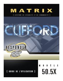 Notice Système de voiture sécurité Clifford  Matrix 50.5X