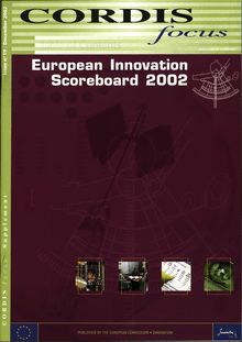 European innovation scoreboard 2002