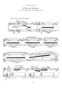 Partition complète, Metopes, Op.29, Szymanowski, Karol