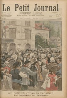 LE PETIT JOURNAL SUPPLEMENT ILLUSTRE  N° 613 du 17 août 1902