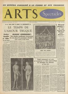 ARTS N° 368 du 17 juillet 1952