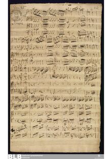 Partition complète, Sonata grossa en F major, F major, Molter, Johann Melchior