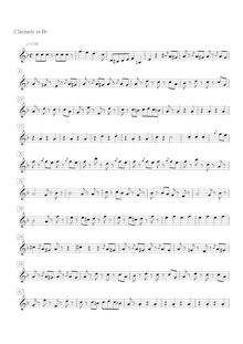 Partition clarinette II (en B♭), Radetzky March, Op.228, Strauss Sr., Johann