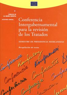 Conferencia intergubernamental sobre la revisión de los tratados