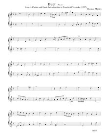 Partition Duet 3 - partition complète, A Plain et Easy Introduction to Practical Music