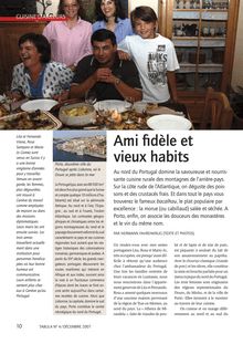 Ami fidèle et vieux habits   la cuisine du portugal (tabula 4 2007