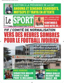 Le Sport - 08/01/2021