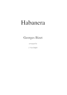 Partition complète, Carmen, Opéra-comique en quatre actes, Bizet, Georges par Georges Bizet